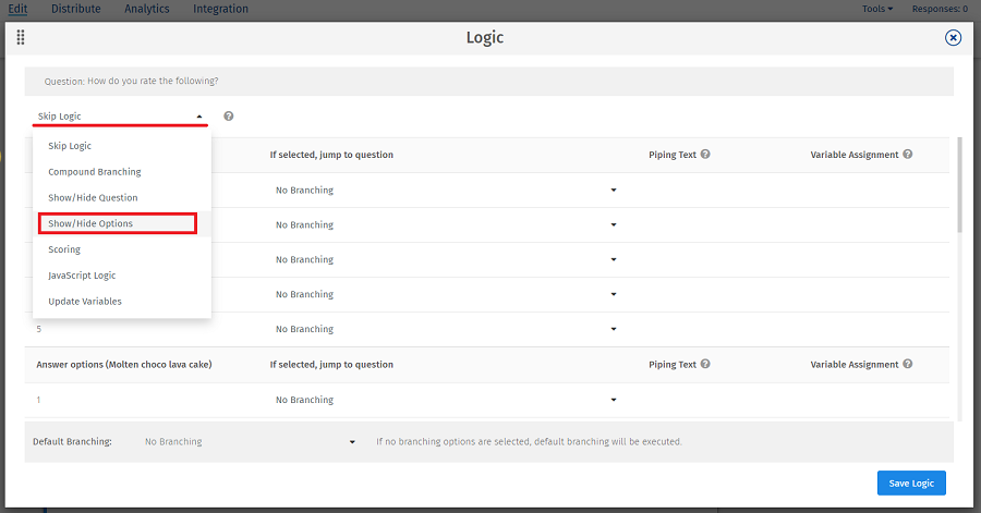 Survey Software Help Image